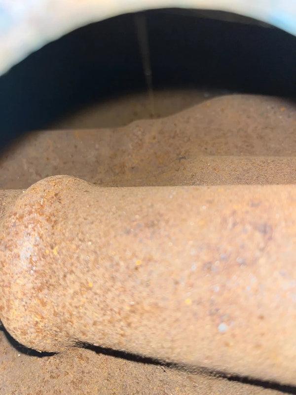 1978 Kawasaki KZ 1000 OEM Fuel Tank- Green with Gold Pinstripes