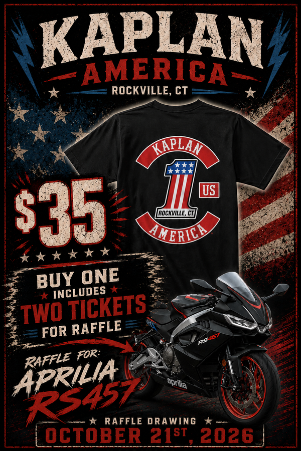 2027 APRILIA RS 457 KAPLAN CYCLES RACING EDITION RAFFLE