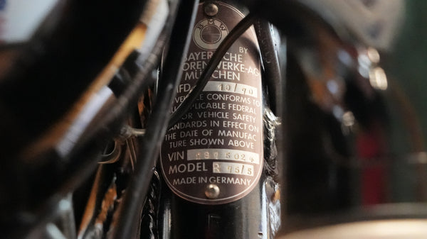 1971 BMW R75/5