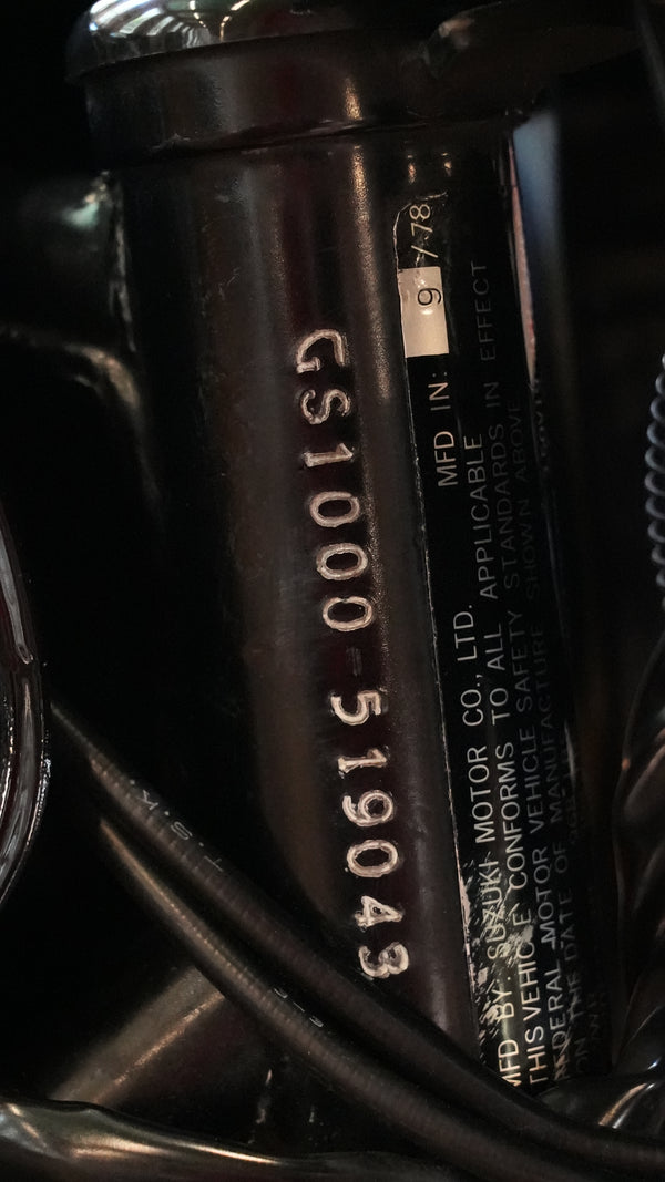 1979 Suzuki GS1000E