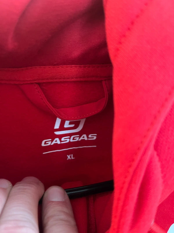 GasGas Team Zip Hoodie - Red