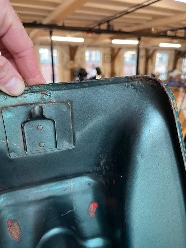 1978 Kawasaki KZ 1000 OEM Fuel Tank- Green with Gold Pinstripes