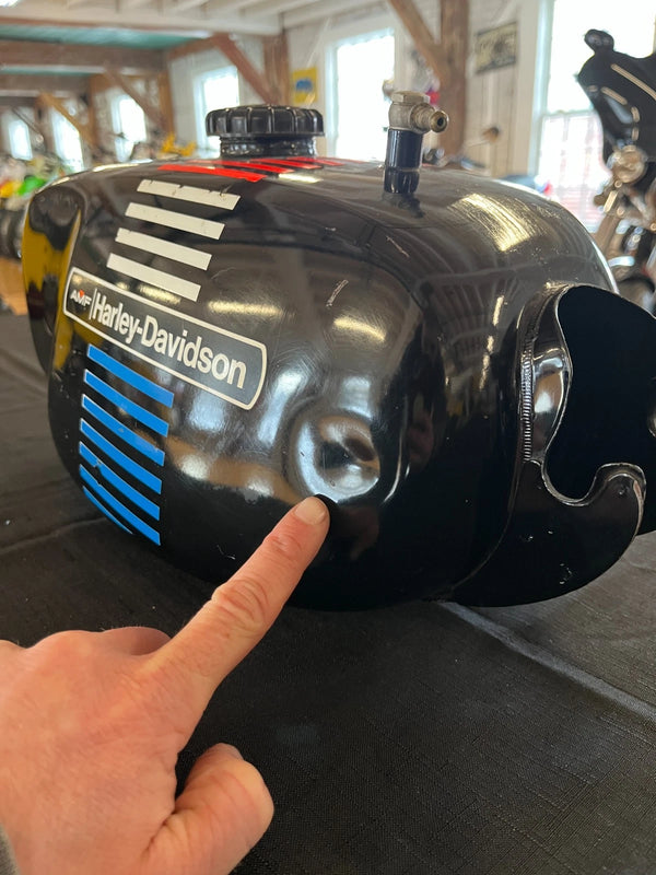 1973 AMF Harley-Davidson SR100 "Baja" Fuel Tank
