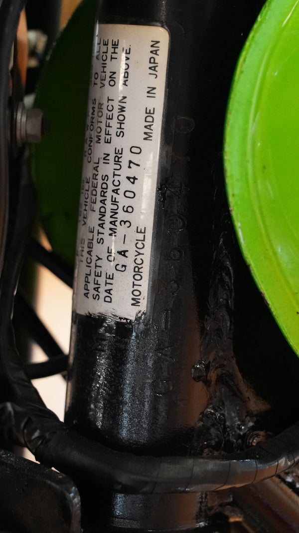 1974 Kawasaki G3SS-D 90