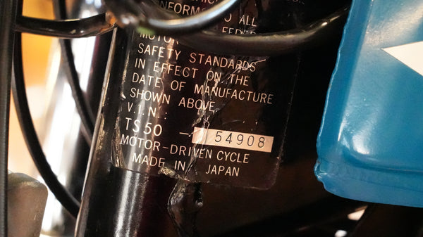 1973 SUZUKI TS50