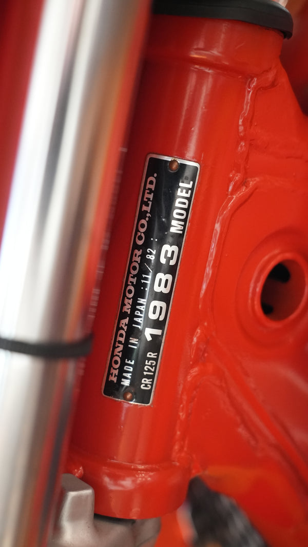 1983 Honda CR125R