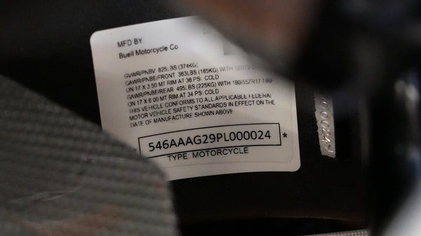 2023 BUELL 1190 HAMMERHEAD