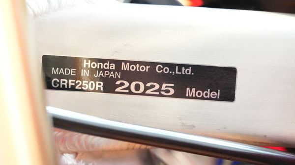 2025 HONDA CR500 AF