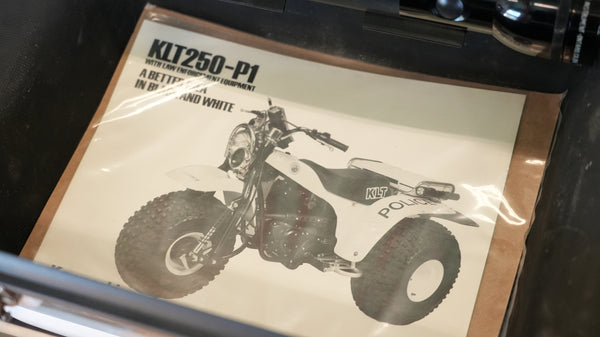 1984 KAWASAKI KLT250-P1