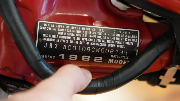 1982 Honda MB5