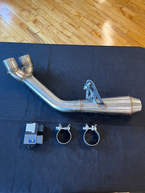 Kaplan Cycle Race Pipe for 2026 Buell Super Cruiser (OFFROAD ONLY)