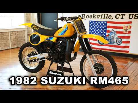 1982 SUZUKI RM465 – Kaplan Cycles LLC