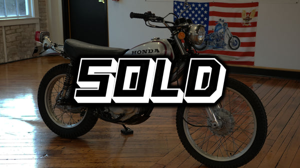 1972 HONDA XL250